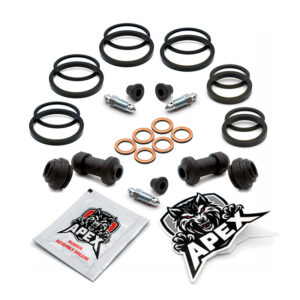 Honda CB1300T Super Touring B 2012 | Front Brake Caliper Seal Service