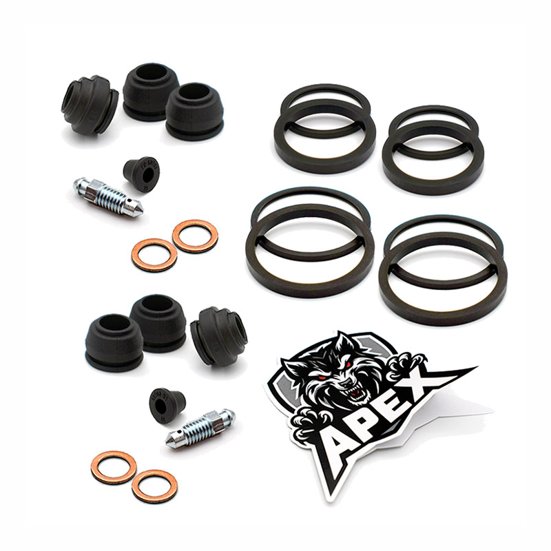 Honda GL1200D Goldwing Deluxe E 1984 | Front Brake Caliper Seal Service