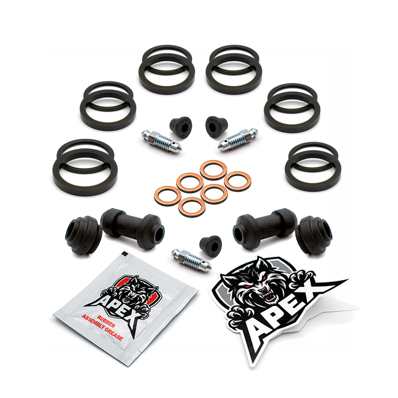 Honda NT700VA Deauville 8 2008 | Front Brake Caliper Seal Service