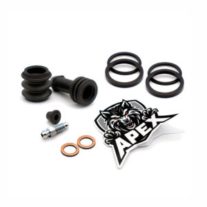 Kawasaki KL250 Super Sherpa H1A 1998 | Front Brake Caliper Seal Service