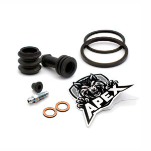 Kawasaki Ninja ZX-6 E1 1993 | Rear Brake Caliper Seal Service