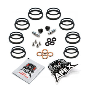 Kawasaki ZXR400 L3 1993 | Front Brake Caliper Seal Service