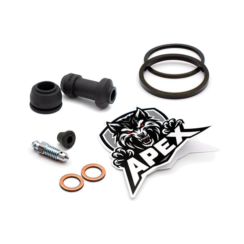 Suzuki DR250 S 1987 | Front Brake Caliper Seal Service
