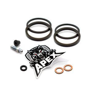 Suzuki RG125 GAMMA CG 1986 | Front Brake Caliper Seal Service