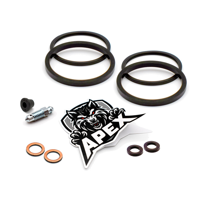 Yamaha SRX400 1985 | Front Brake Caliper Seal Service