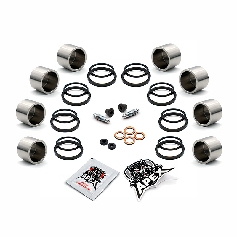 Honda GL1800C Valkyrie F 2015 | Front Brake Caliper Piston & Seal Kit | Stainless Steel Pistons