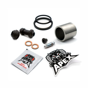 Honda NH90 Lead 1989 | Front Brake Caliper Piston & Seal Kit | Stainless Steel Piston