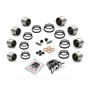 Honda RVF400 RR 1995 | Front Brake Caliper Piston & Seal Kit | Stainless Steel Pistons | NC35