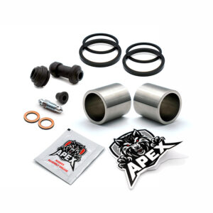 Honda XRV650 Africa Twin J 1988 | Front Brake Caliper Piston & Seal Kit | Stainless Steel Pistons