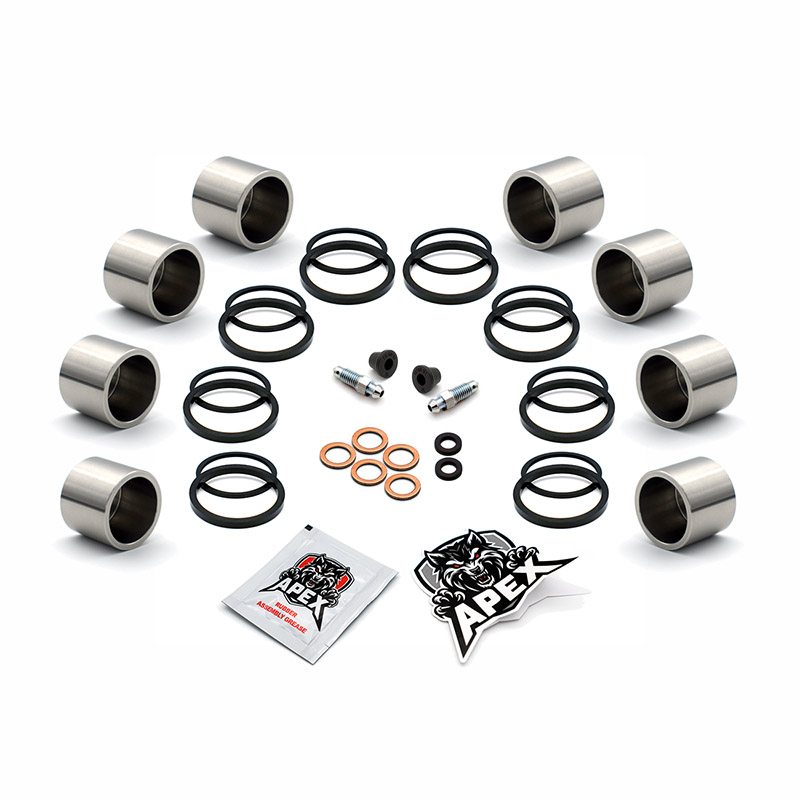 Kawasaki Ninja 1000 ABS HBF 2011 | Front Brake Caliper Piston & Seal Kit | Stainless Steel Pistons | ZX1000