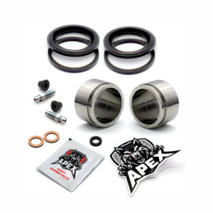 Kawasaki Ninja ZX-7 H2 1990 | Rear Brake Caliper Piston & Seal Kit | Stainless Steel Pistons | ZX750