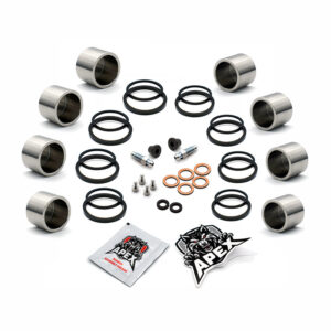 Kawasaki Vulcan 1700 Vaquero KHF ABS 2017 | Front Brake Caliper Piston & Seal Kit | Stainless Steel Pistons
