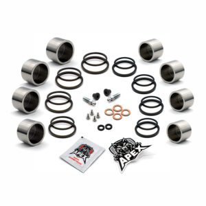 Kawasaki Vulcan 2000 Classic H8F 2008 | Front Brake Caliper Piston & Seal Kit | Stainless Steel Pistons