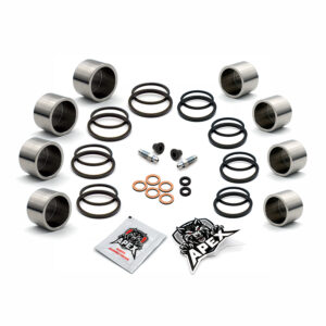 Suzuki Boulevard M109R L7 2017 | Front Brake Caliper Piston & Seal Kit | Stainless Steel Pistons | VZR1800