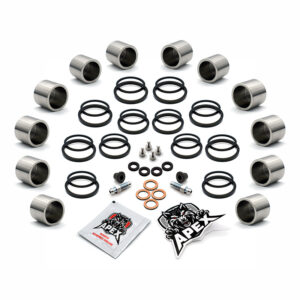Suzuki GSF1200 S BANDIT 2003 | Front Brake Caliper Piston & Seal Kit | Stainless Steel Pistons | K3