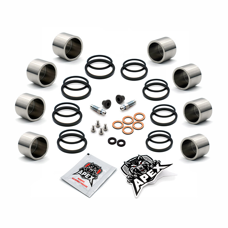 Suzuki GSF650 Bandit 2015 | Front Brake Caliper Piston & Seal Kit | Stainless Steel Pistons | SAL5