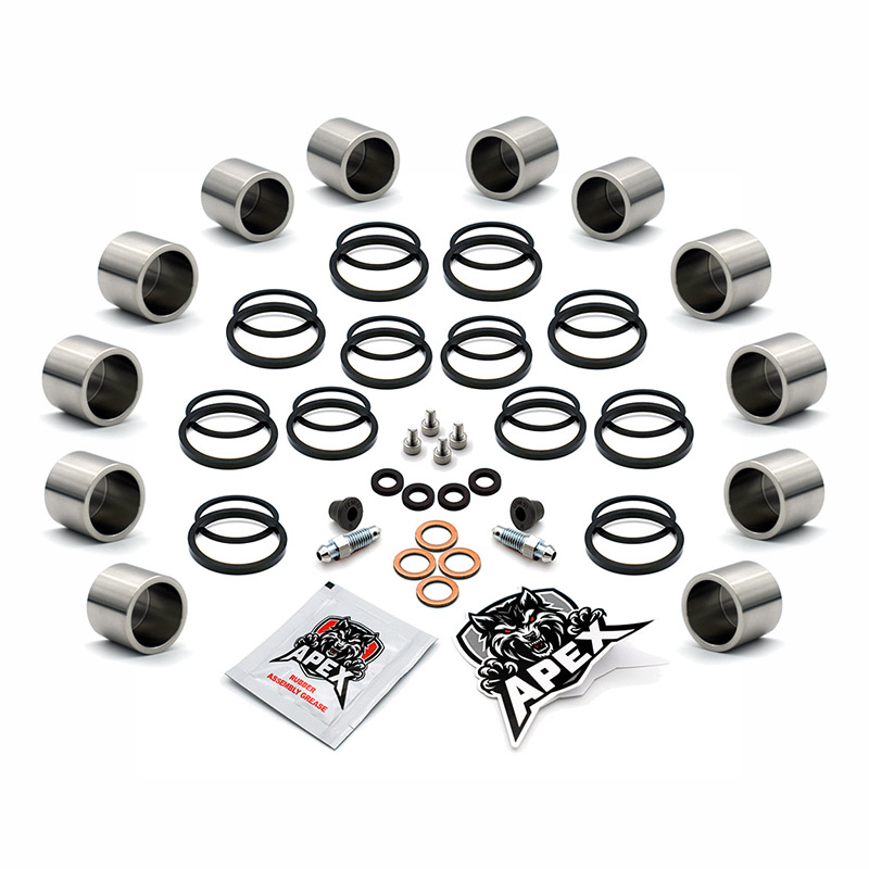 Suzuki GSX1300 R Hayabusa 2001 | Front Brake Caliper Piston & Seal Kit | Stainless Steel Pistons | K1