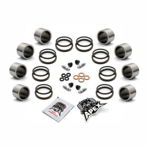 Suzuki GSXR1100 H 1987 | Front Brake Caliper Piston & Seal Kit | Stainless Steel Pistons | GU74A