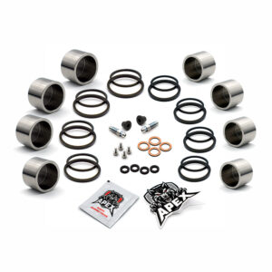 Suzuki GSXR750 Y 2000 | Front Brake Caliper Piston & Seal Kit | Stainless Steel Pistons