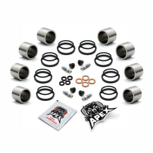 Suzuki RG250 G Gamma Mk3 1986 | Front Brake Caliper Piston & Seal Kit | Stainless Steel Pistons | GJ21B