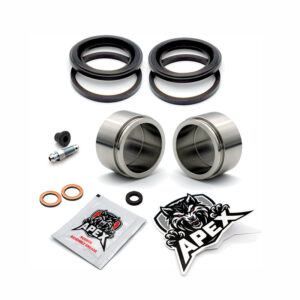 Suzuki RG250 WD Gamma Mk1 1983 | Front Brake Caliper Piston & Seal Kit | Stainless Steel Pistons | GJ21A