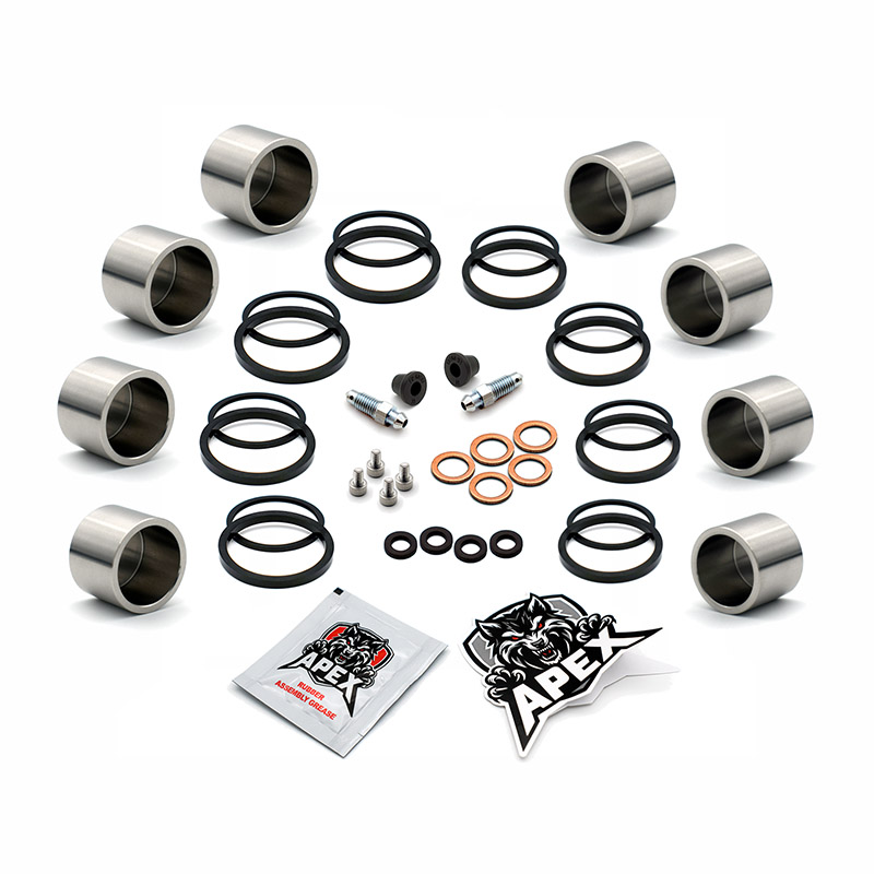 Suzuki TL1000S V 1997 | Front Brake Caliper Piston & Seal Kit | Stainless Steel Pistons
