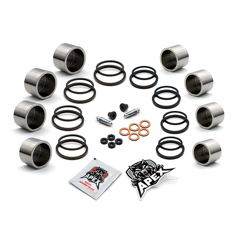 Triumph Speed Four 600 2005 | Front Brake Caliper Piston & Seal Kit | Stainless Steel Pistons