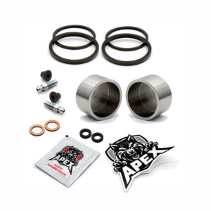 Yamaha FZ600 1988 | Rear Brake Caliper Piston & Seal Kit | Stainless Steel Pistons