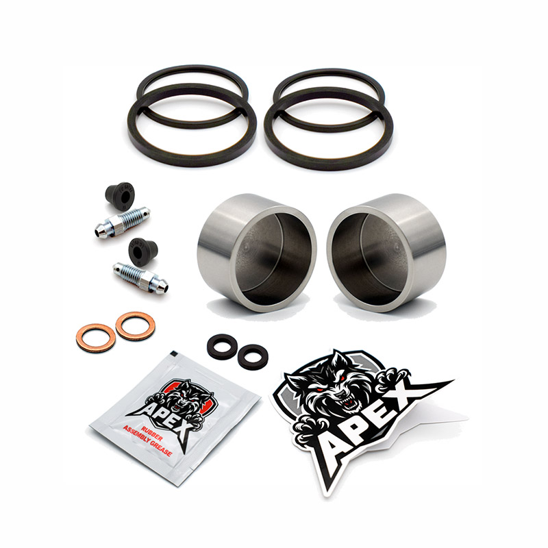 Yamaha SRX400 1993 | Rear Brake Caliper Piston & Seal Kit | Stainless Steel Pistons | 3VN